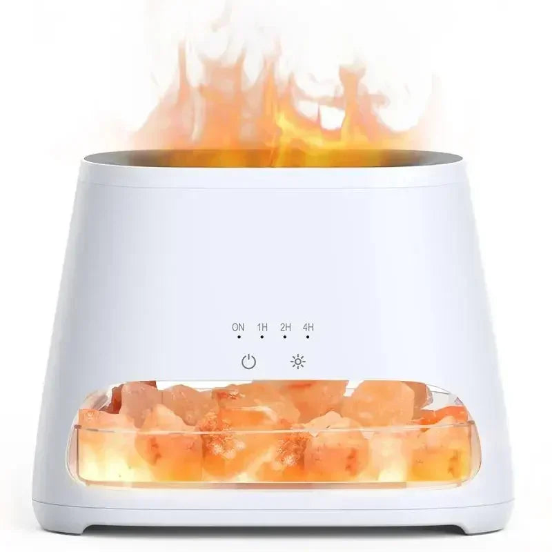 SALKING 2-in-1 Air Purifier&Humidifiers For Home and Office. Ultrasonic Essential Oil Diffuser&Himalayan Salt Lamp